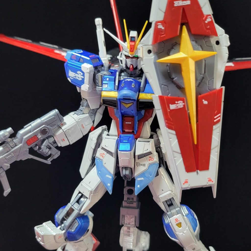 未使用品 RG フォースインパルスガンダム チタニウムフィニッシュ　ガンプラ 限定品レビュー】RG 1/144 フォースインパルスガンダム