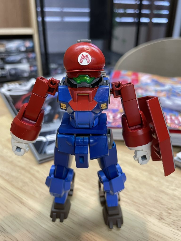 塗装直後の様子作ってる本人が爆笑してました