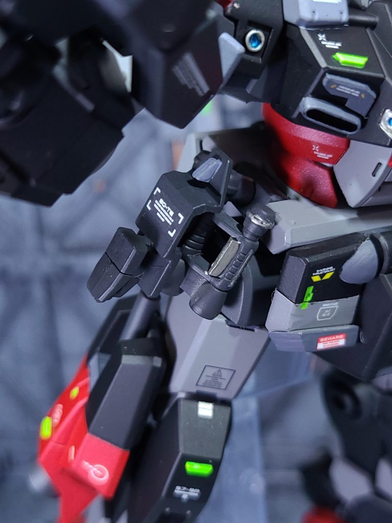 腰にブースター追加出来上がりはイマイチだけど🤣