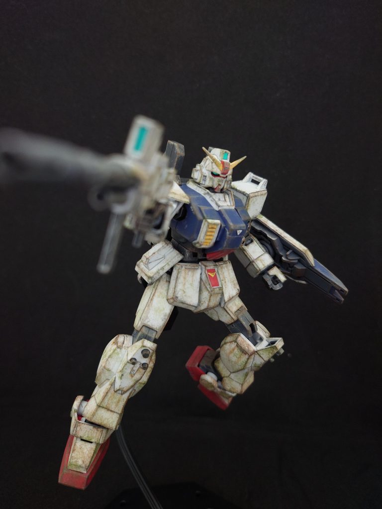 あまりイメージのないビームライフル装備