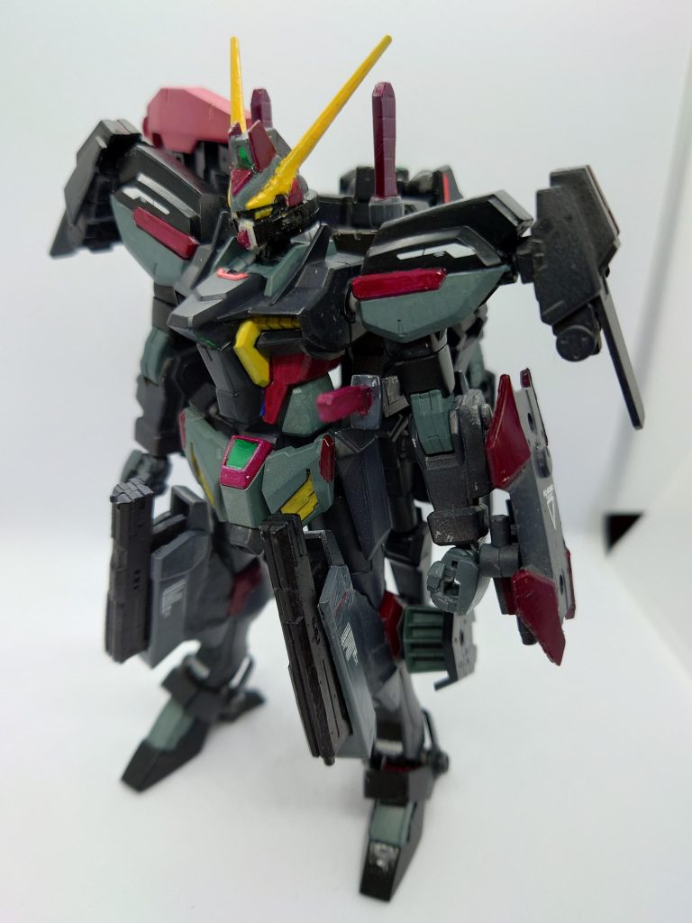 型式番号:GAT-04ARウインダムをベースに、ウサギのコンセプトを加えたカスタムを行ったガンプラ。ケルディムガンダムサーガをイメージした重火器の配置に加え、ガンダムエアリアルをイメージした、ビットとして機能する追加装甲を全身に装備している。画像の形態は、「ビットオンフォーム」ならぬ「ラビットオンフォーム」。