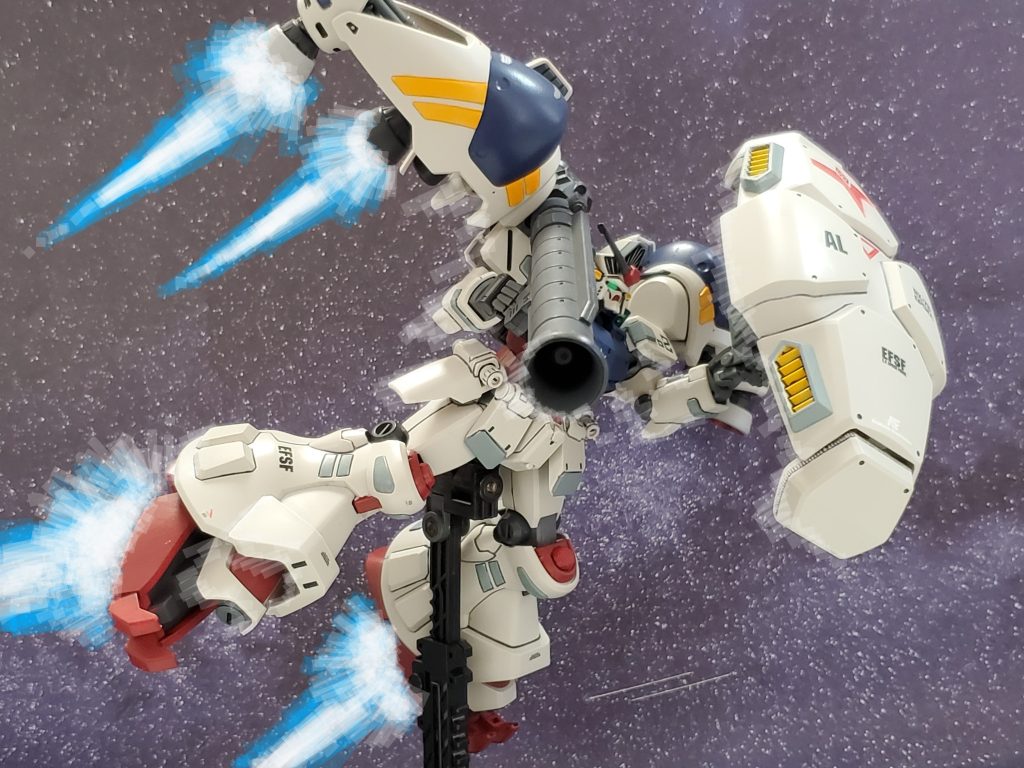 ガトー少佐は防衛ラインを突破しコンペイトウ湾内に突入~👊✨アトミックバズーカを展開し、コンペイトウ……いや、ソロモンへ突撃するのであった………星の屑🌟成就のために……💫以上、プチ妄想イメージによる脇役メンバーの活躍ぶりでした~🤩🎶