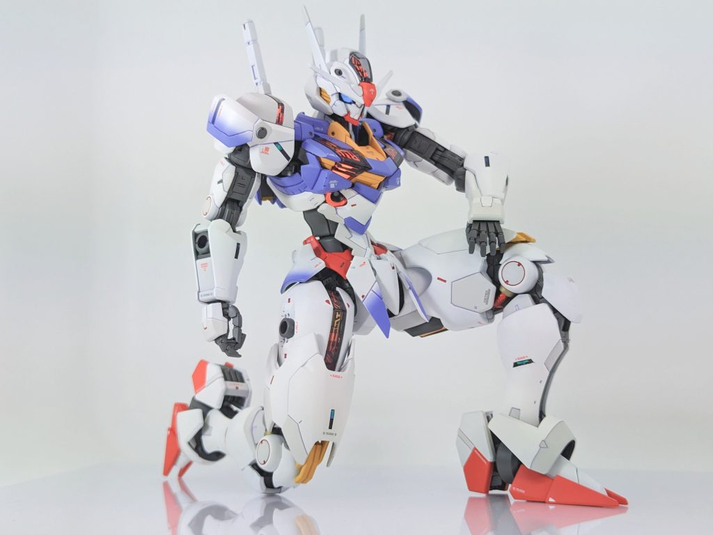 最後は有名なポーズでこのFMエアリアルはホントに良キットだと思います今回プロモーションに関しては全く手を加えてないのにこのクオリティ😍ホントオススメキットです👍 