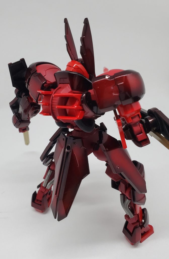 バックショット　グラデーションも上手く出来たと思います。