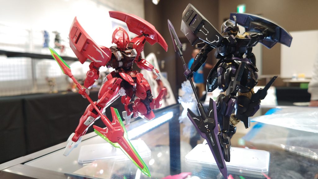 4月に秋葉原工作室さん主催の秋工祭∞にグエル先輩併せで出展しました！撤収の時にグエル役の阿座上洋平さんに直接カラーリングを褒めていただいたのが非常に嬉しかったです！