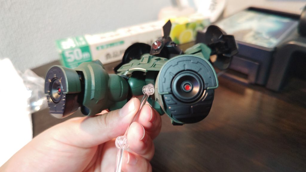 足裏はエナメル塗装