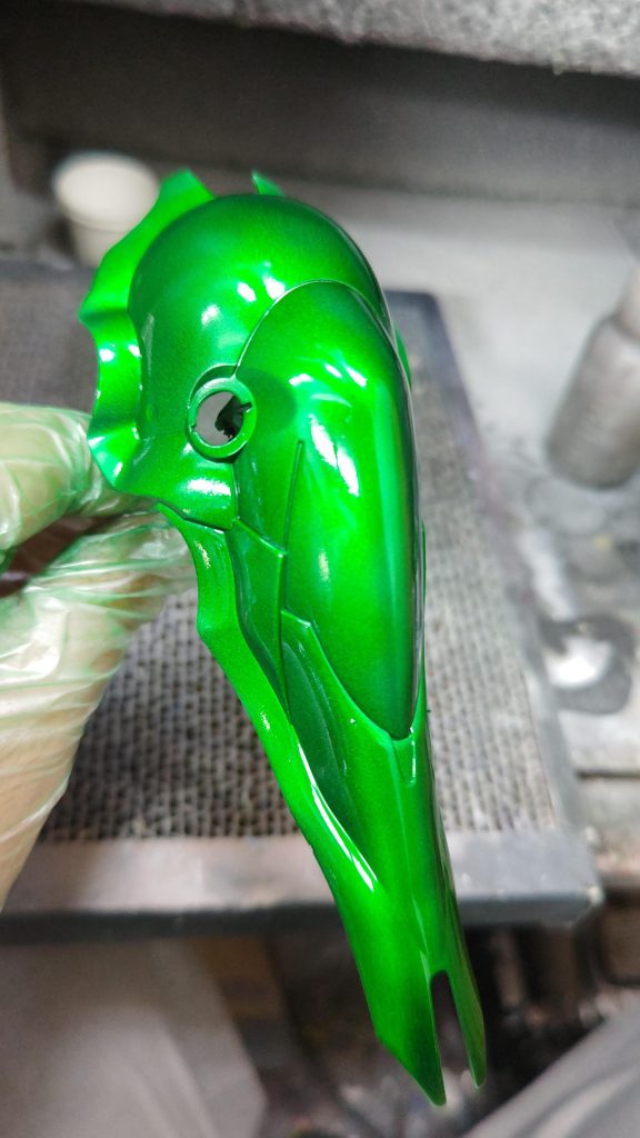 EXブラック→スターブライトシルバー→EXクリアー→クリアグリーン→EXクリアー✕2 