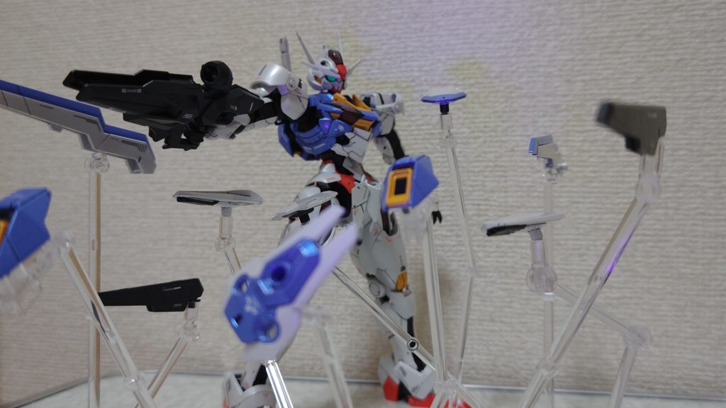 ガンビット浮かせるとうまいこと入り切らない(笑)