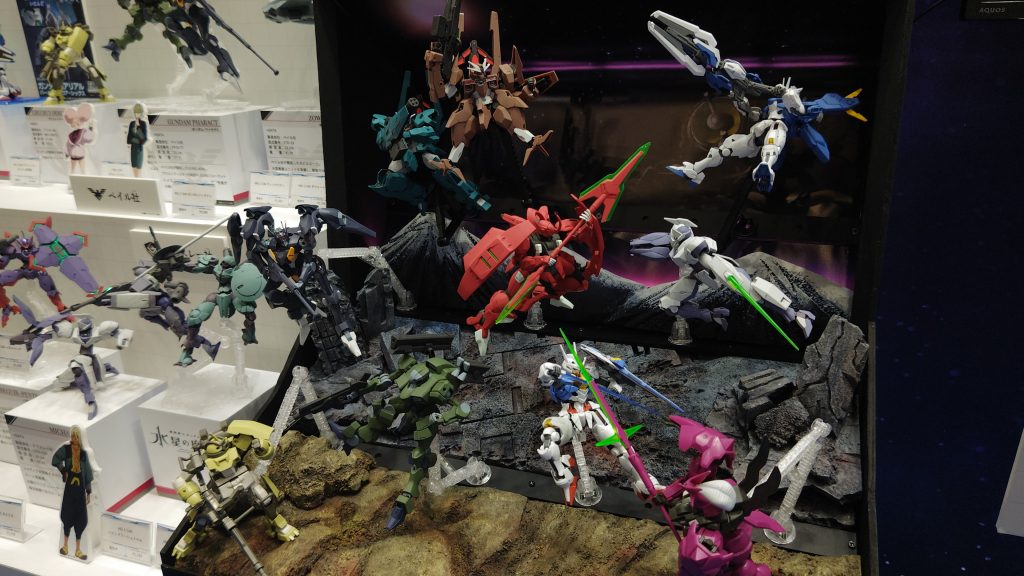 最後に最近おもちゃショーで撮影してきた水星キットのジオラマで!閲覧ありがとうございました!