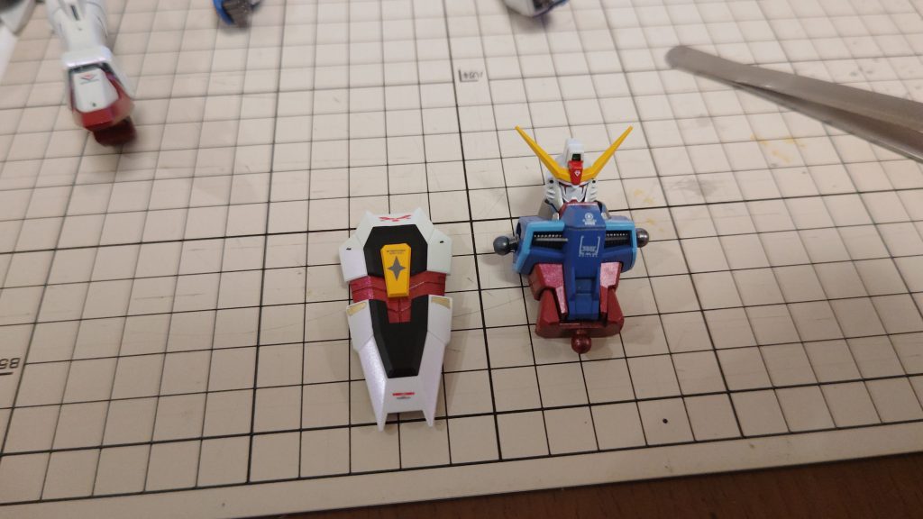 デカール貼って