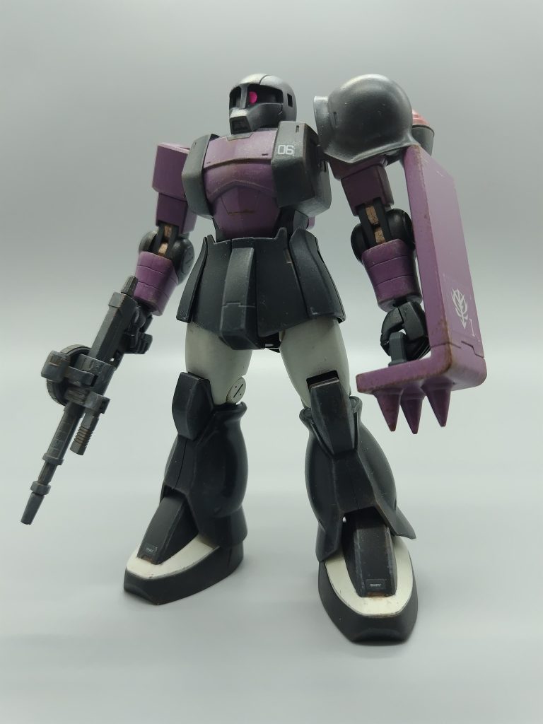 盾が付く前のザクⅠに手持ちの盾があるって？