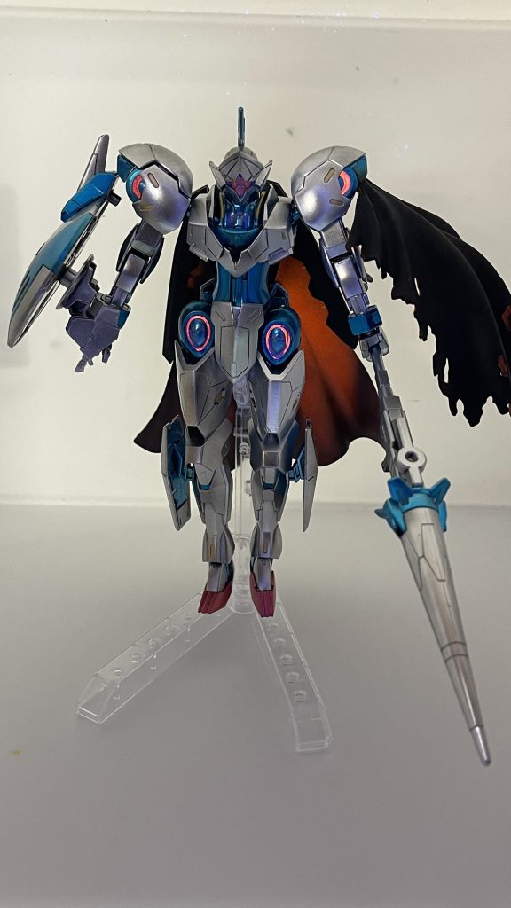 シェルユニットはオリジナルシールをつくり、発光するようにしました