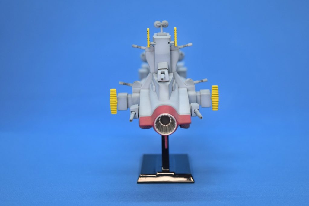 【1/1200 サラミス(旧キット)】–5枚目/制作者:@SIRIUSdanna