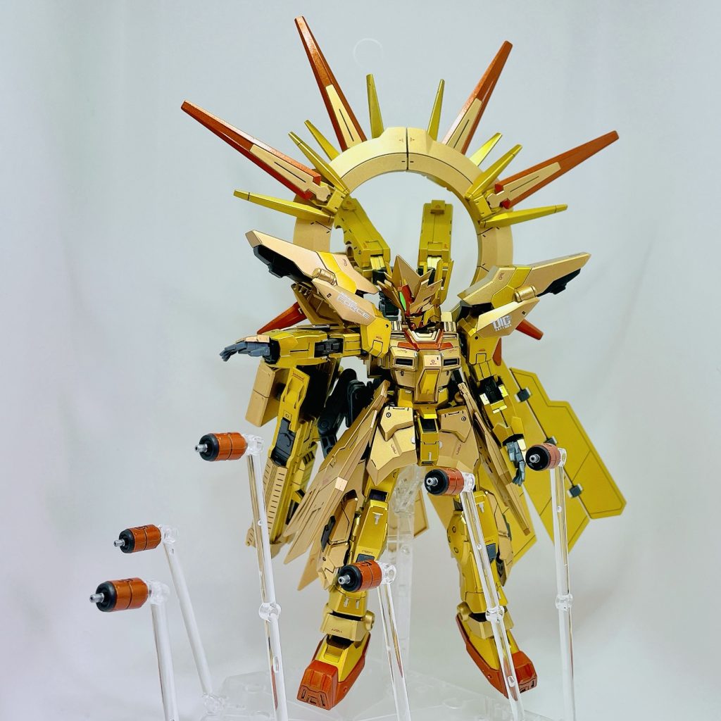 そしてGファンネル、射出!水星スタンドはほんとに雰囲気が出て、良いですね♪