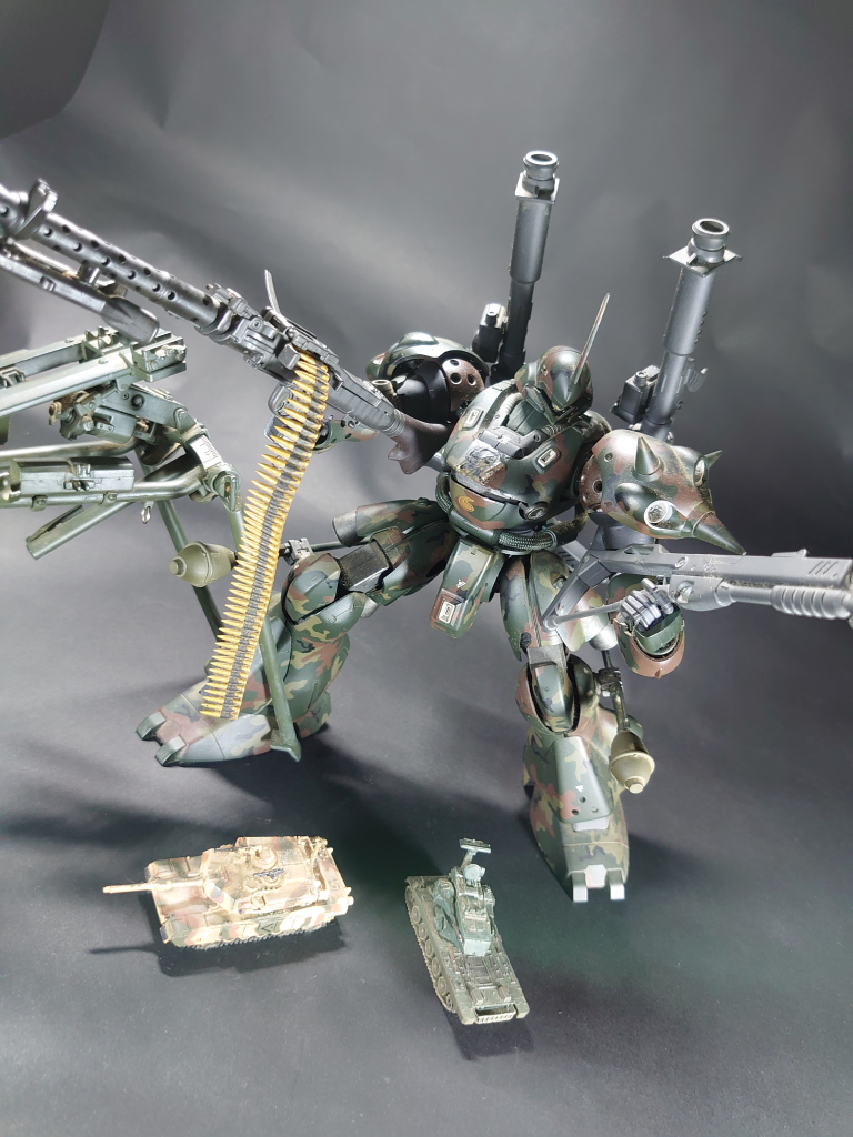 食玩だったかな？戦車達と一緒に。ご覧いただき有難う御座います！