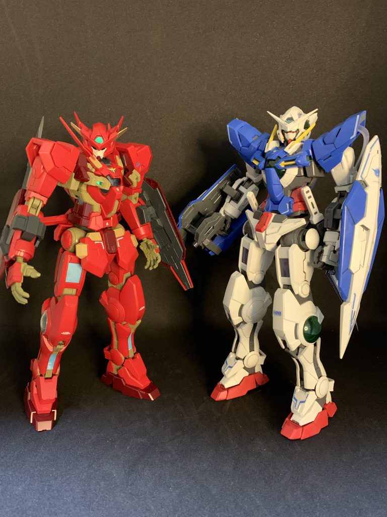 MGエクシアと観覧ありがとうございますm(_ _)m