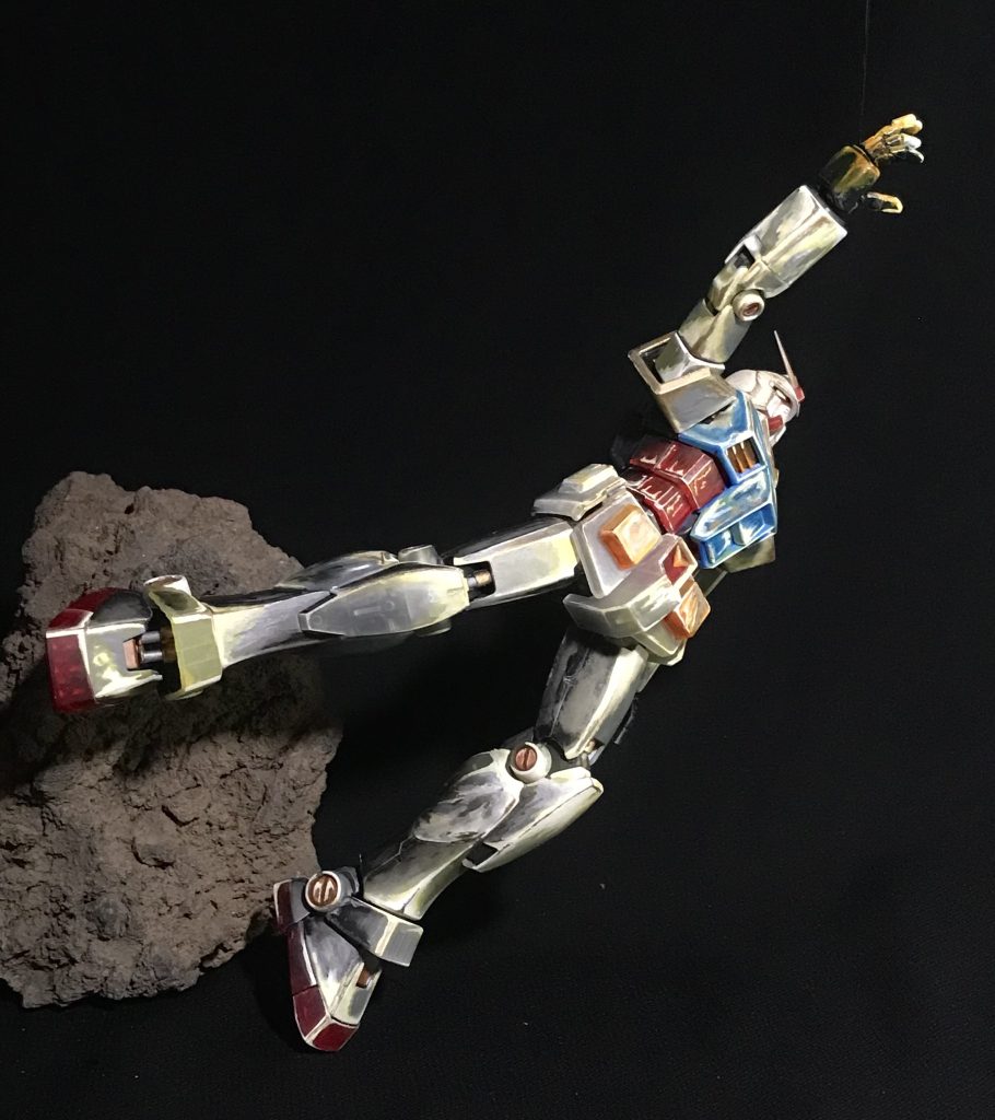 この角度が実際にやろうとしている角度になります。