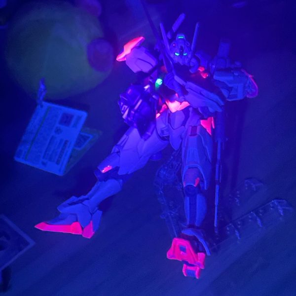 ガンダムルブリス　部分塗装