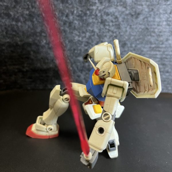 HGUC191 ガンダム(ウェザリング仕上げ)