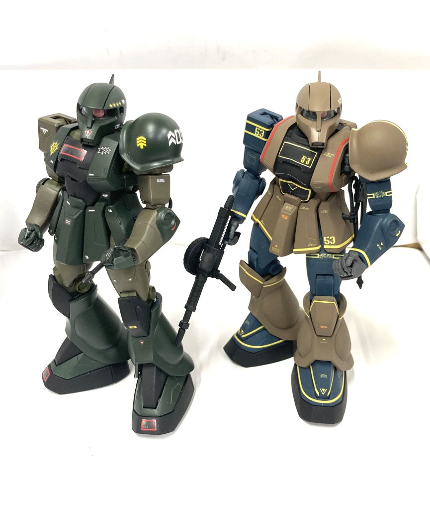 緑化計画の旧ザクさんとツーショット📷