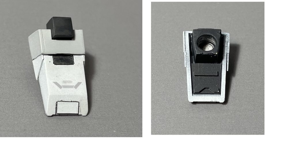 サイドアーマーはEGストライクのものを短くして、ディテールアップしています。形は一番お気に入り