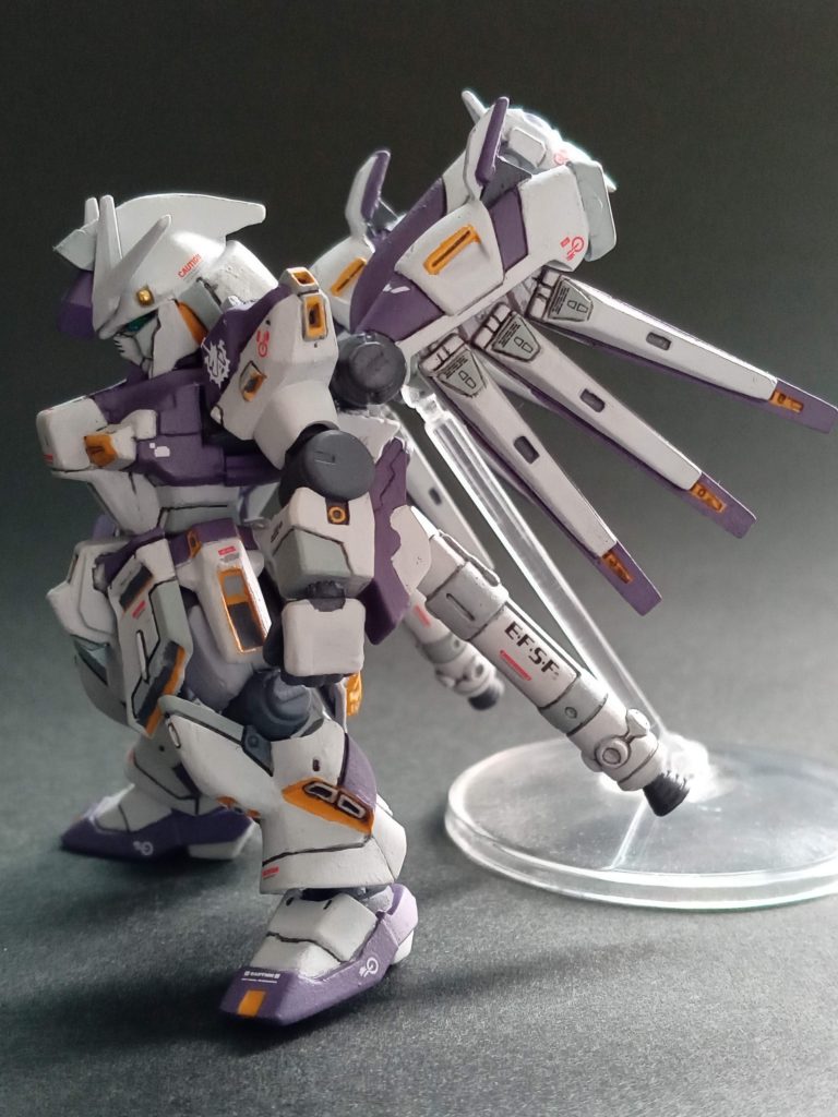 モビルスーツアンサンブル・Hi-νガンダム・改造、リペイント–4枚目/制作者:マッドさん