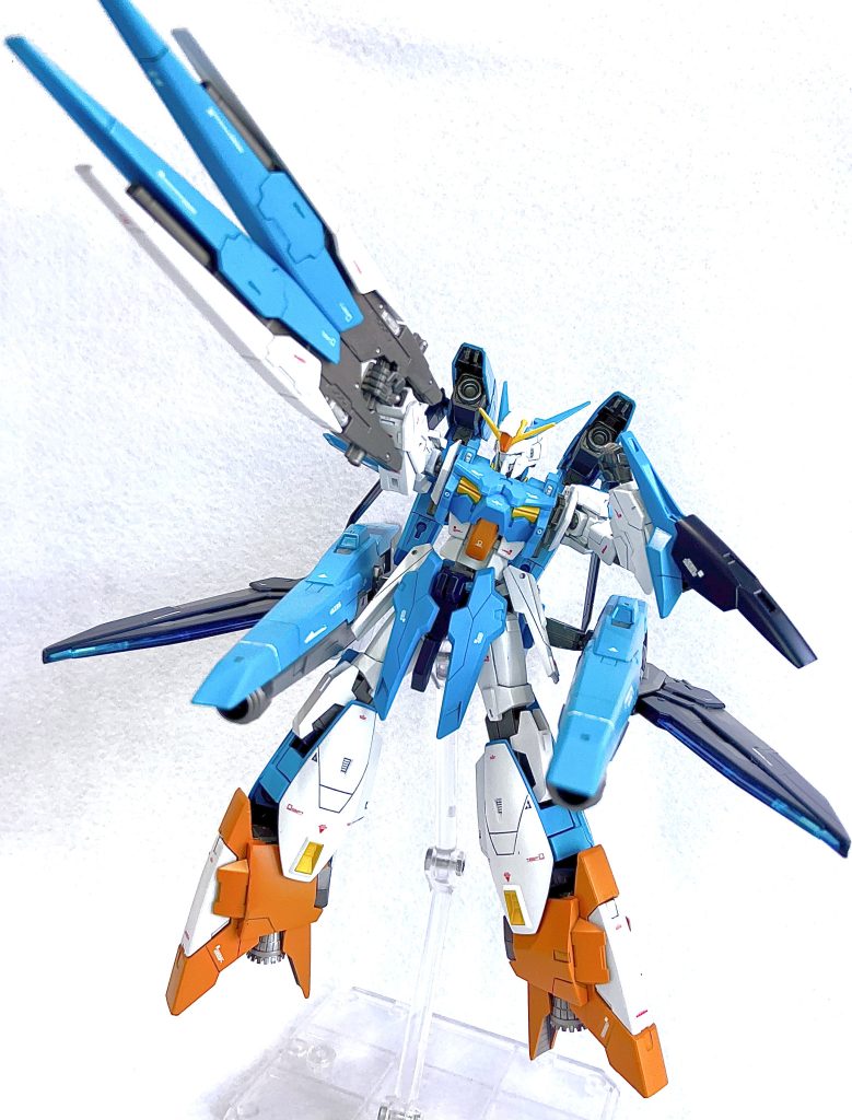 〈ミキシング〉HG A-Zガンダム高機動型–4枚目/制作者:ガーベラ