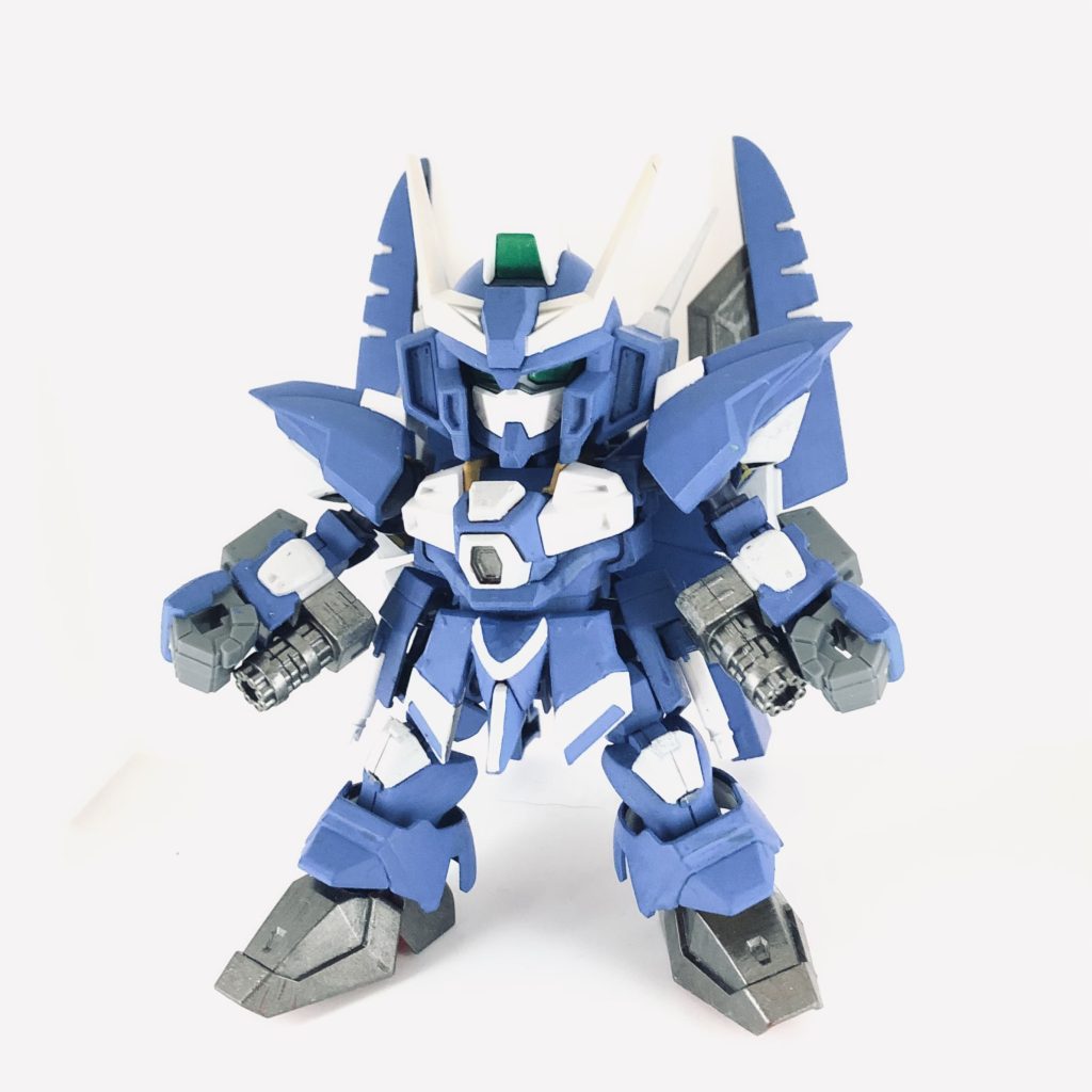 シンプルに、ガンダムマークⅤっぽいカラーで塗り直しました