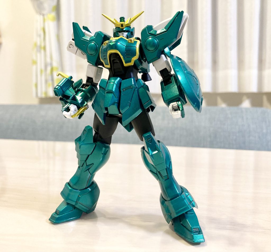 最初は聖闘士なので、盾とドラゴンハングのみにしたんですが...