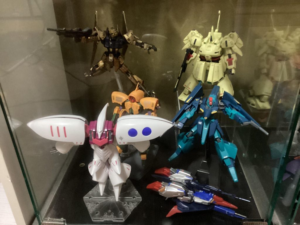 Zガンダムコーナーの完成。