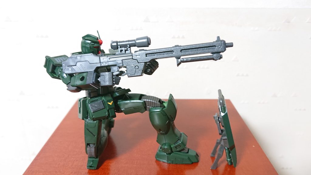 写真差し替えです。バレルとストックを変えての１枚目。