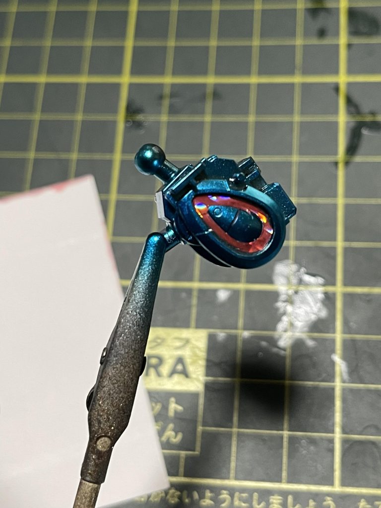 各シェルユニットには自作シール