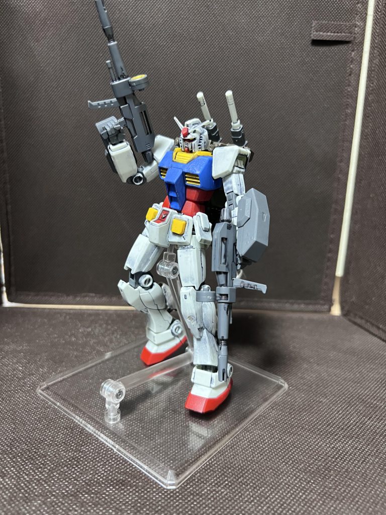 アーマーパージ時です。これでビームサーベル使えるようになります。