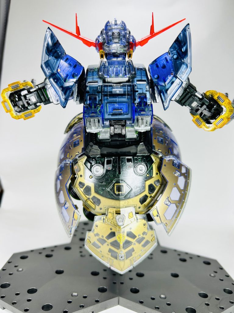 ガンダムベース限定　RGジオング【クリアカラー】–5枚目/制作者：こっちゃんパパ