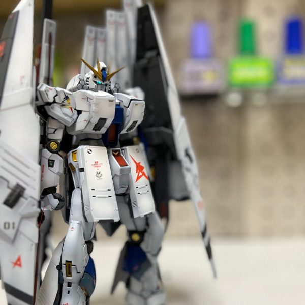 RGνガンダム　RX-97ff +HWS カメラ電飾