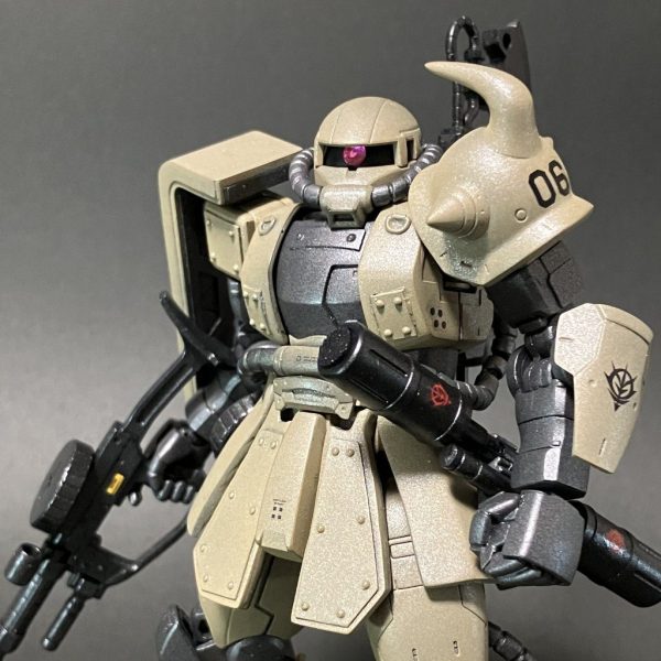 ザクⅡ（砂漠戦部隊）｜PIYOSUKEさんのガンプラ作品｜GUNSTA 