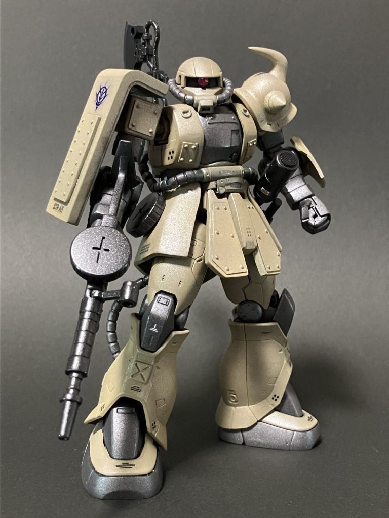 ザクⅡ（砂漠戦部隊）–2枚目/制作者：PIYOSUKE