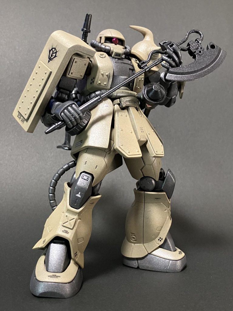 ザクⅡ（砂漠戦部隊）–3枚目/制作者：PIYOSUKE