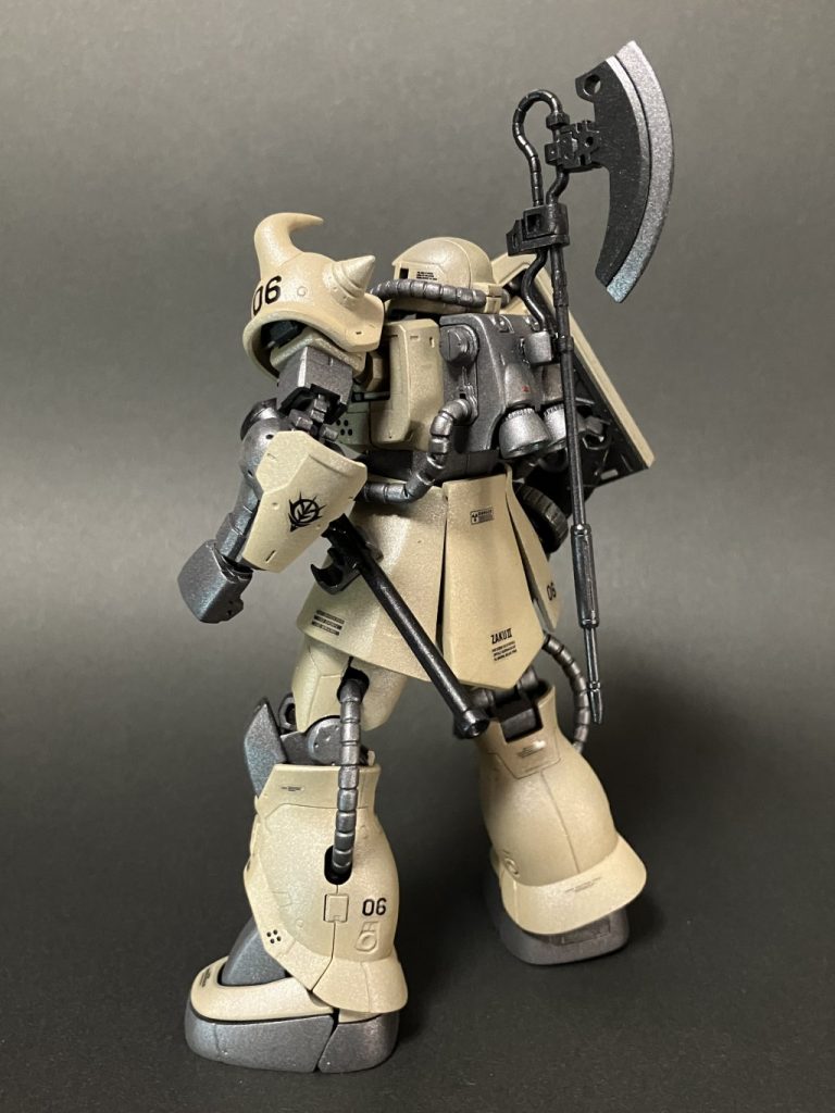 ザクⅡ（砂漠戦部隊）–5枚目/制作者：PIYOSUKE