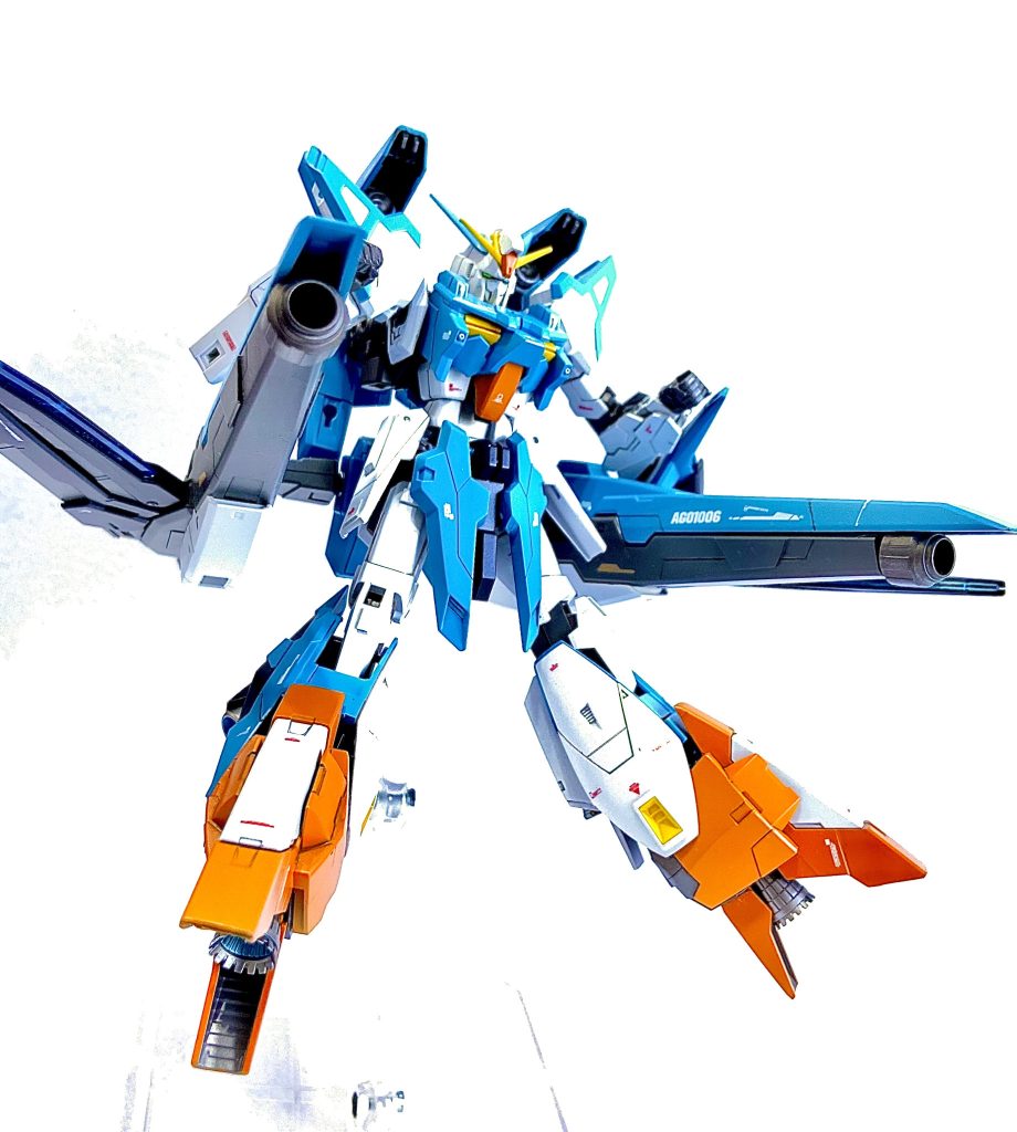 肩のキャノンが霞むくらいの大型バスターキャノン