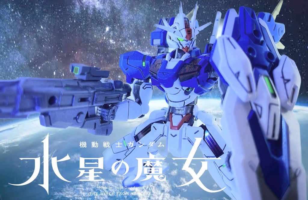 蛍光グリーンで眼が光るようにしたのですが、UVライト当てると写真が青っぽくなっちゃって...スジ掘りでモールドを掘り直して、ブルーメタリックと白と、黄色を金に塗り替え、スミ入れデカールは貼ろうかな...と思いつつ次の××××に手を出し初めてしまったのでとりあえずは完成ということに