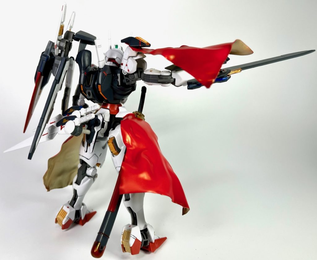 今回のマントは躍動感出ましたね！