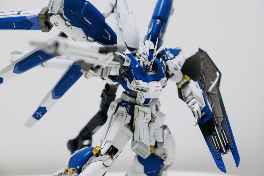 RG Hi-νガンダム　ハイメガバズーカランチャー　全塗装–5枚目/制作者：@gundamdamdam1