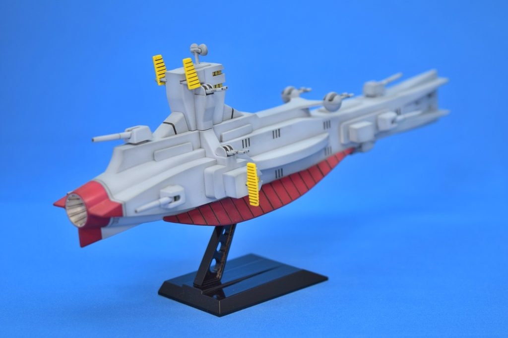 【1/1200 サラミス(旧キット)】–6枚目/制作者:@SIRIUSdanna