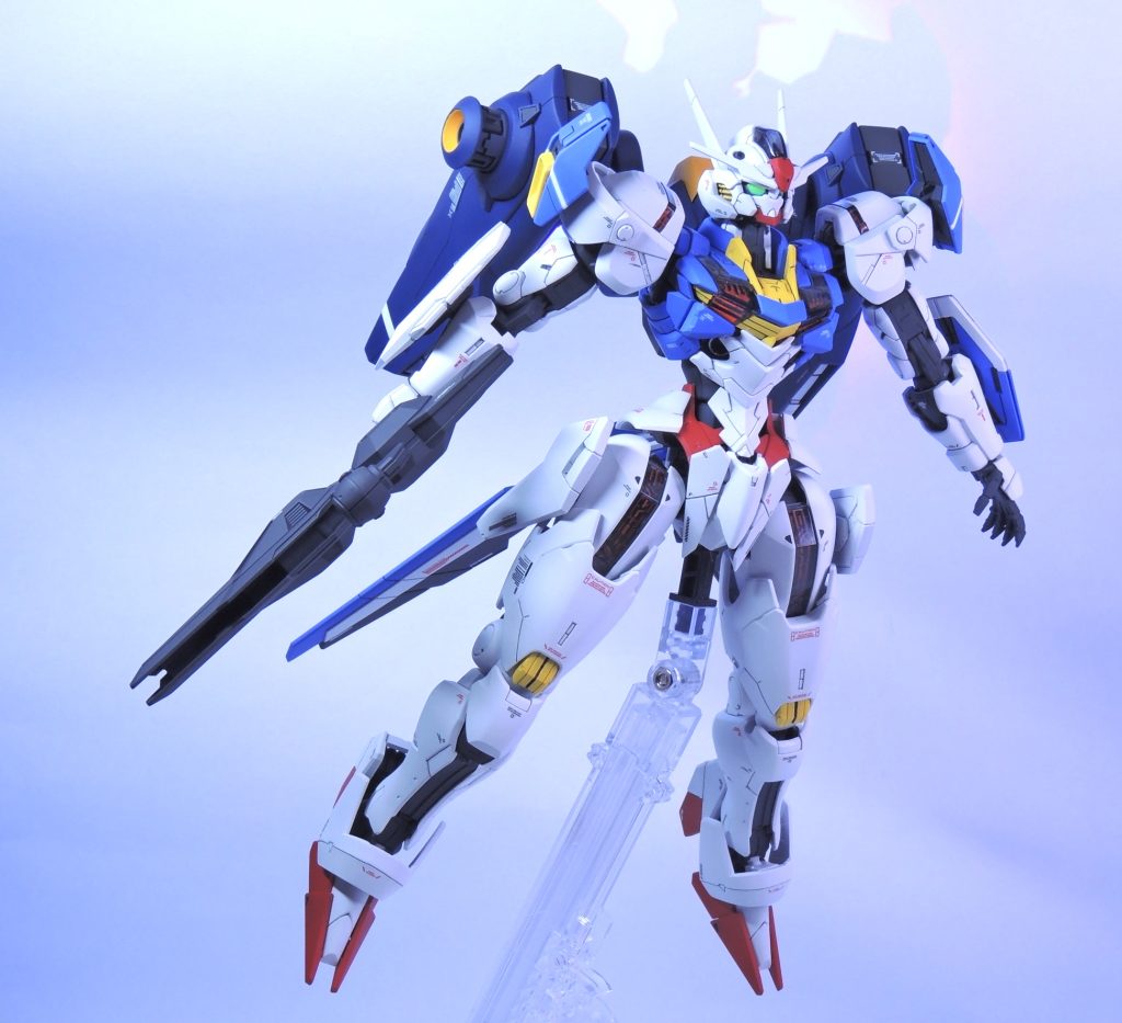 1/100 フルメカニクスエアリアル フライトユニット装備｜palme20さんのガンプラ作品｜GUNSTA（ガンスタ）