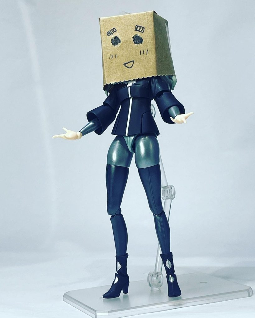 ヘッドパーツ、太もも手首以外はミオリネと80%以上が元のキットを使用しているので、一応ガンプラというくくりで投稿させていただきました。規約に反しているようでしたらごめんなさい。