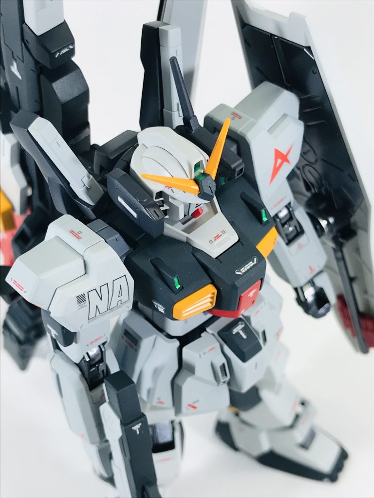 接写その1 ネェルアーガマ所属機としてみました。アムロのパーソナルマークが映えますな〜