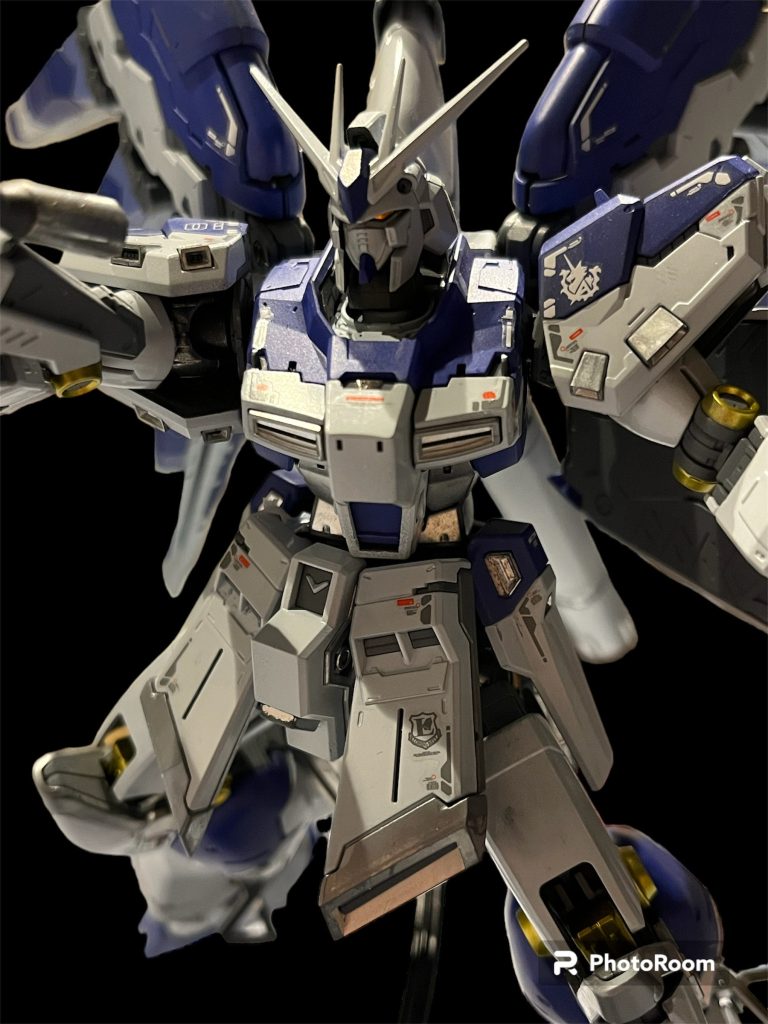 RG Hi-νガンダム｜takenocoonさんのガンプラ作品｜GUNSTA（ガンスタ）