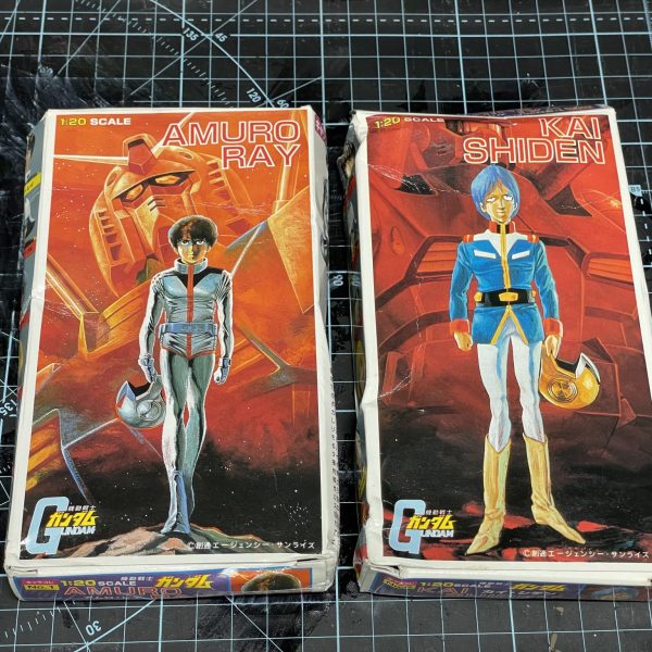 機動戦士ガンダム キャラコレ 1/20 アムロ・レイ カイ・シデン
