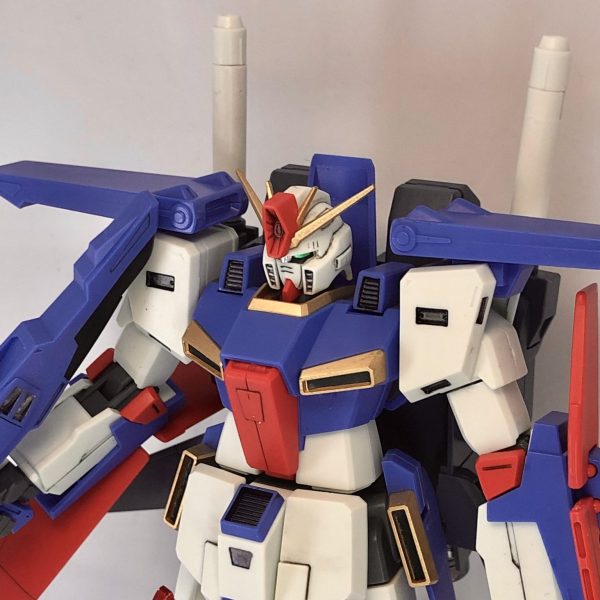 ZZガンダム　部分塗装